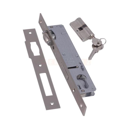 Kale 155 U 25 mm Silindirli Makaralı Kilit Nikel